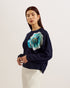 BAYLEYY-Tops-Sequin Graphic Sweat- Ted Baker Romania
